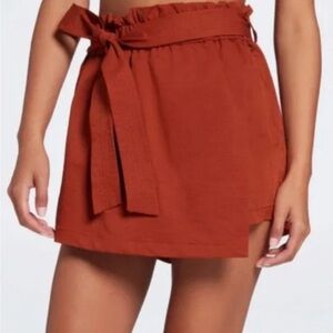 Calia Carrie Underwood Woven Paperbag Journey Trapunto Skort Size XXL new w/tags